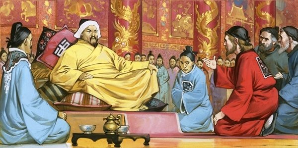 Image result for kublai khan marco polo