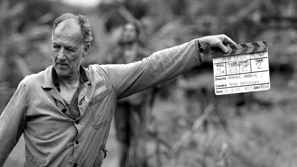 Werner Herzog directing