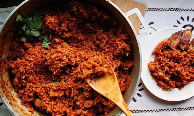 Jollof Rice – spice mix, sauce and full recipe
