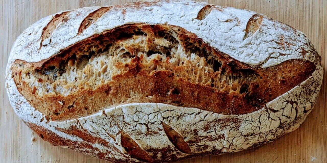 Make sourdough bread starter from scratch