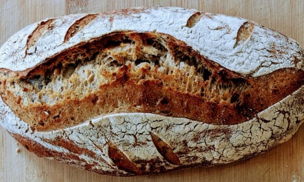 Make sourdough bread starter from scratch