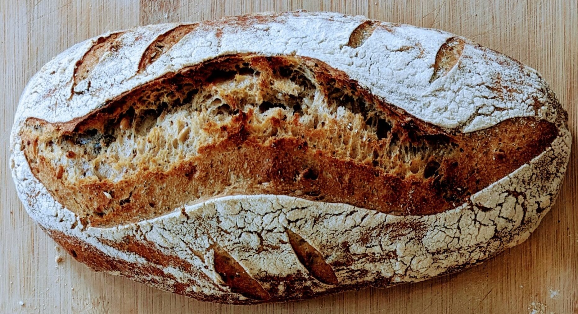 Make sourdough bread starter from scratch